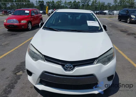 2015 Toyota Corolla Le из США, поврежденный, VIN 2T1BURHE5FC313139